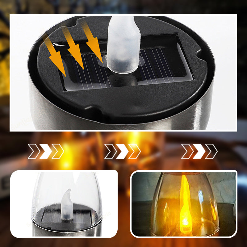 Solar Gartenlicht Für Outdoor Stimmung